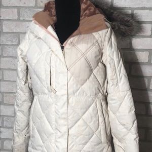 686 Women’s XS white ski snow snowboard jacket